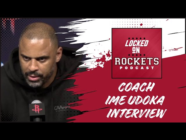 Ime Udoka | Postgame Houston Rockets Vs LA Clippers | 2024-2025 NBA Season