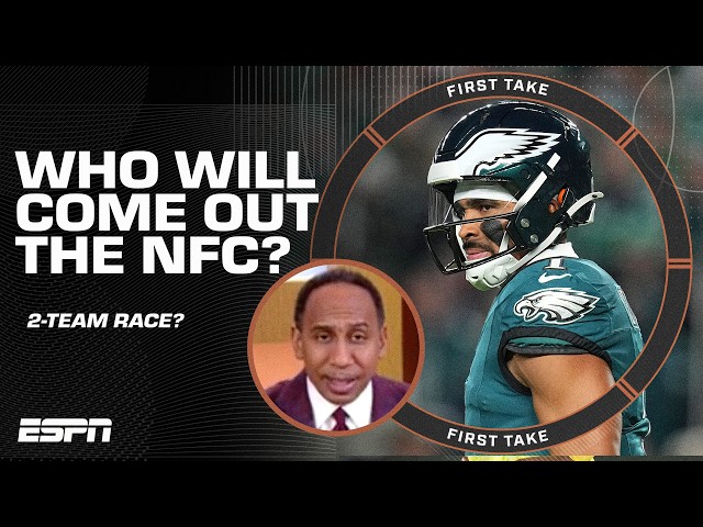 Is the NFC a 2-team race? 🤔 Stephen A. thinks it's down to the EAGLES & LIONS! | First Take