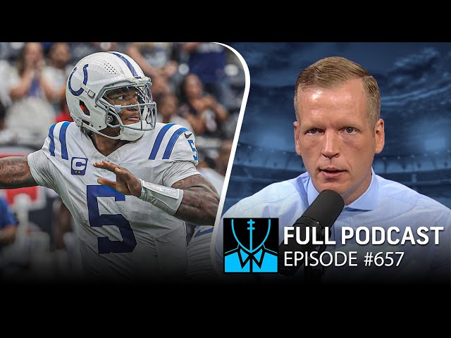 Pick 6: Richardson benched, Caleb's 'worst game' | Chris Simms Unbuttoned (FULL Ep 657) | NFL on NBC