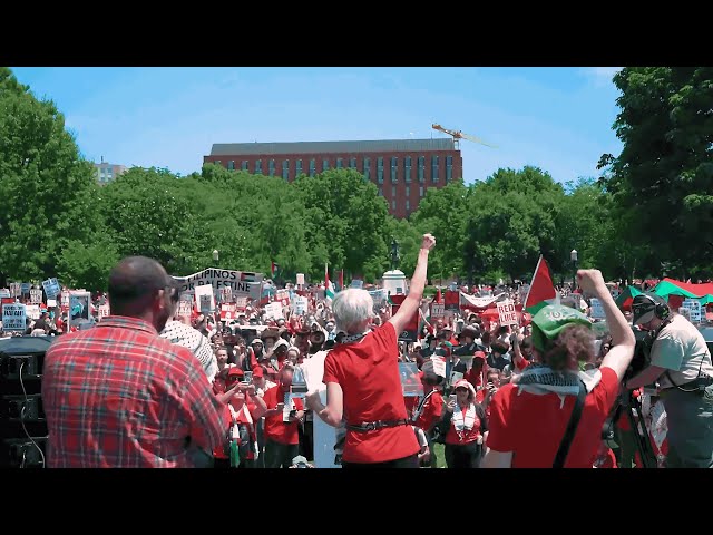 Jill Stein at the People's Red Line Rally