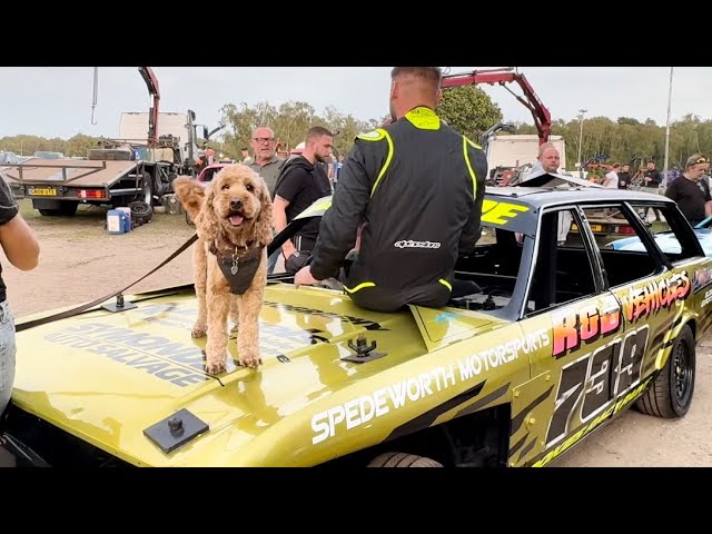 Ipswich Unlimited Banger World Final 2023 Pit Walk & Grid