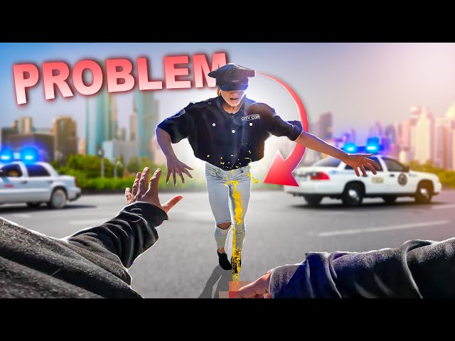 DON'T DO THAT TO A POLICEWOMAN (Parkour Chase POV)