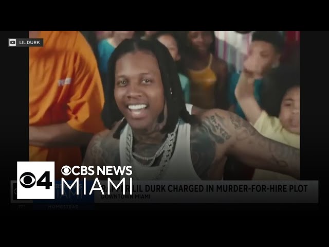 Rapper Lil Durk arrested in South Florida, charged in murder-for-hire plot