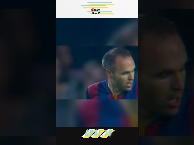 Andres Iniesta Best Assists #football #shorts