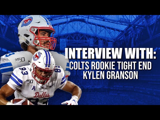 Colts' 4th Round Pick Kylen Granson Discusses Being Drafted By Indianapolis