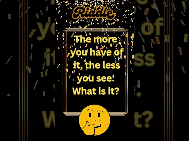 RIDDLE | ENGLISH VIDEO RIDDLE WITH ANSWER #riddles