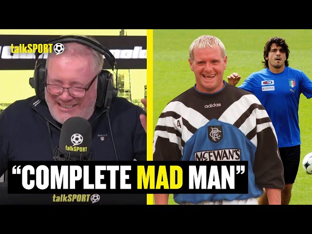 Ally McCoist's HILARIOUS Paul 'Gazza' Gascoigne Story 😂 PRANK On Gattuso 🇮🇹