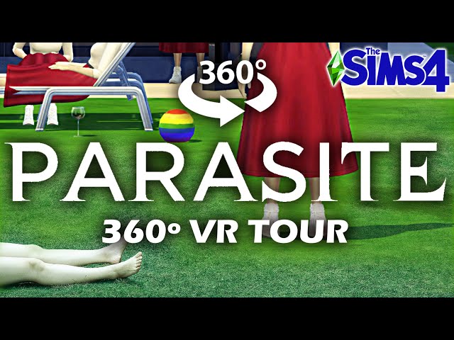 [360º VR tour] Parasite house Realistic VR tourㅣthe Sims 4