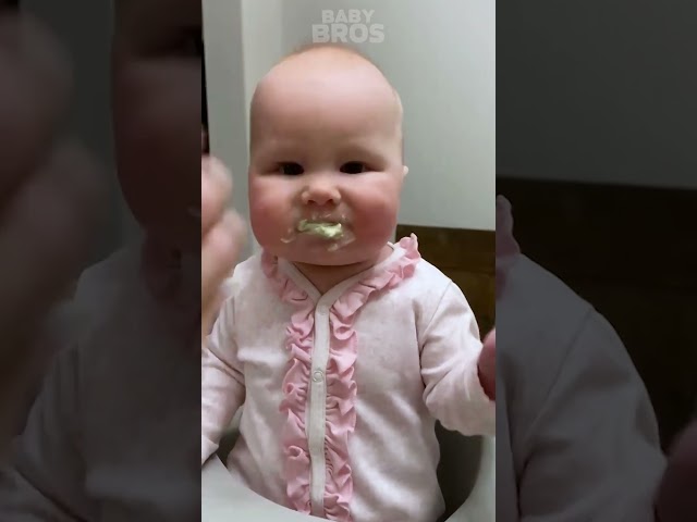 Babies are always the best comedian HAHA 😂😂 #baby #funny #funnybaby #laugh