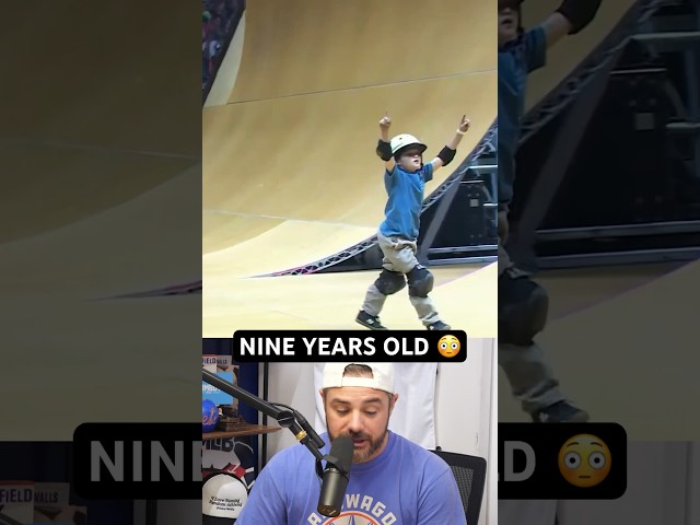 Three straight 900s by nine-year-old skateboarder, a breakdown #skateboarding #extremesports #xgames