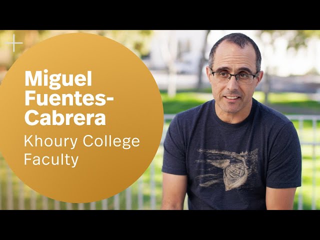 Khoury Story: Professor Miguel Fuentes-Cabrera on Transitioning from Research to Teaching