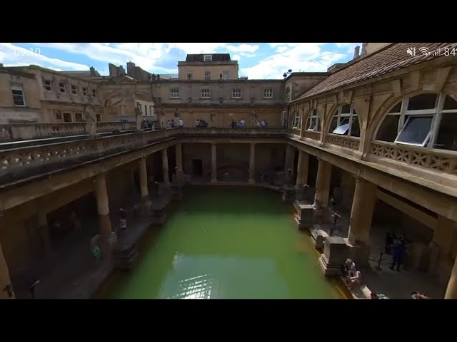 The Roman Baths in Bath [360° VR England]