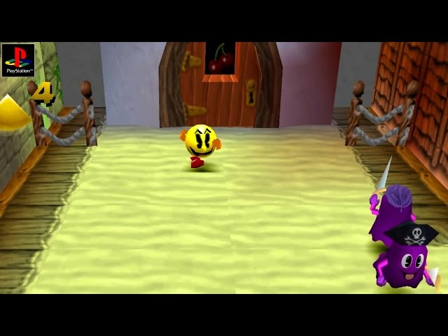 Pac-Man World - Gameplay PSX / PS1 / PS One / HD 720P (Epsxe)