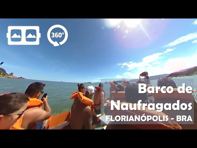 360º Barco Praia de Naufragados [Florianópolis-BRA]