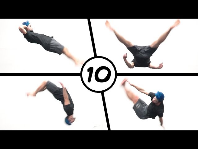 10 Ways to Backflip (Parkour, Freerunning, Tricking)