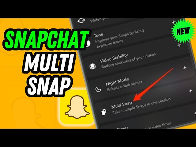 How to multi snap on snapchat android | Enable multi snap