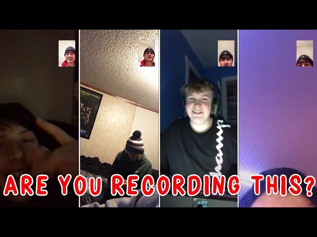 Facetiming Youtubers And Recording Without Telling Them...