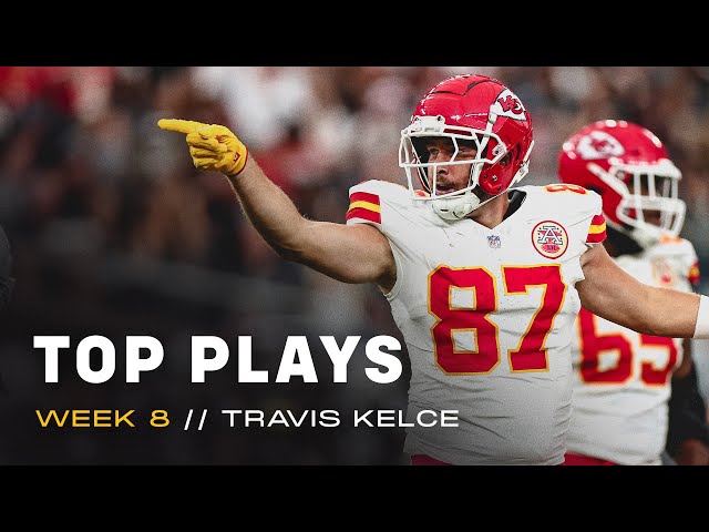 The BEST OF Travis Kelce Highlights | Week 8 vs Las Vegas Raiders