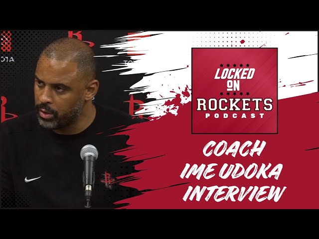 Ime Udoka | Postgame Houston Rockets Vs Chicago Bulls | 2024-2025 NBA Season