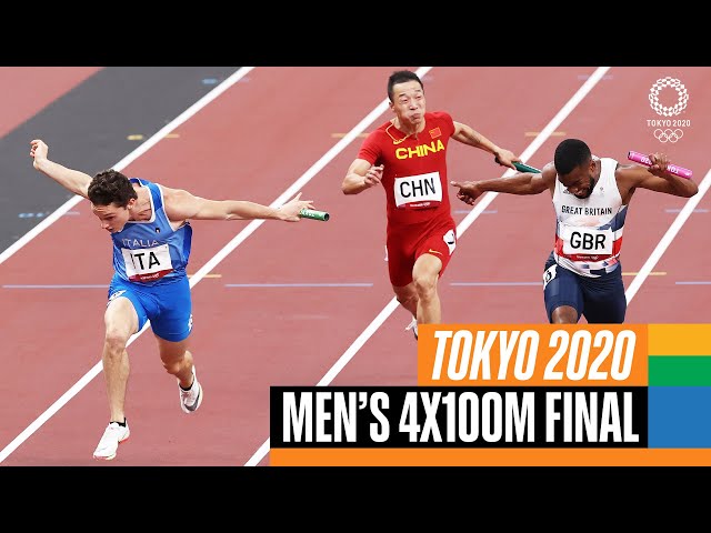 🏃‍♂️ Men's 4x100m Final | Tokyo Replays