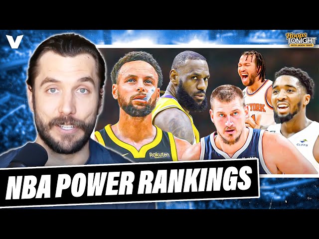 NBA Power Rankings: Warriors TOP 2, LeBron & Lakers RISE, Cavaliers unstoppable? | Hoops Tonight