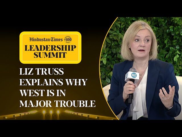 UK Ex-PM Liz Truss On West Facing Danger, Needing Leaders Like Trump To Survive | HTLS 2024