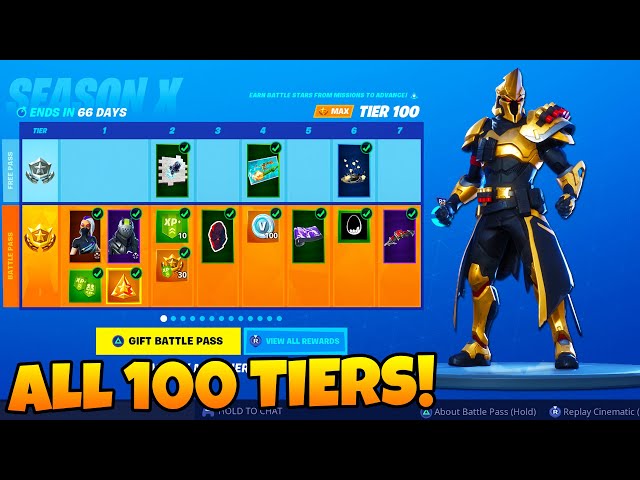 UNLOCKING EVERY SKIN IN SEASON 10! (Fortnite Battle Royale)