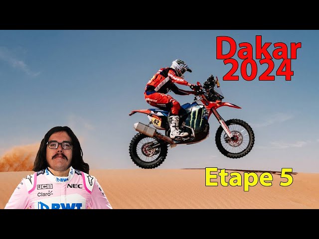 🏜️Dakar 2024🇸🇦 : Débrief étape 5 (Ebster, Van Beveren, Loeb, Serradori...)