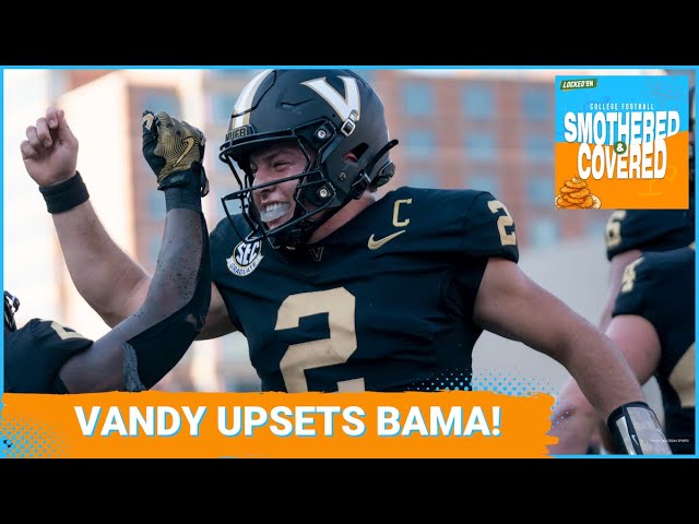 INSTANT REACTION: Vanderbilt Commodores shock Alabama Crimson Tide in historic upset