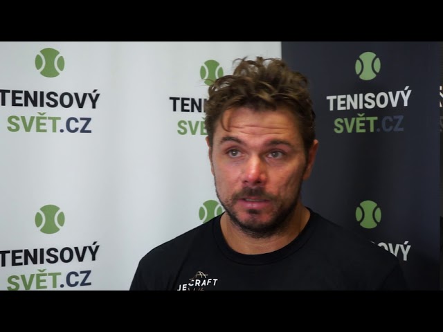 Stan Wawrinka po vítězství ve finále I.ČLTK Prague Open by Moneta