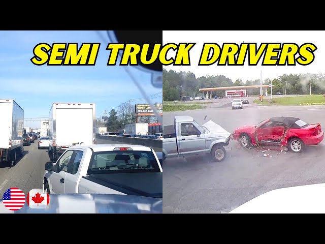 A Day in The Life of an American Truck Driver  - 1