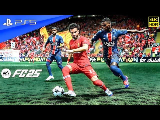 EA FC 25 | Liverpool vs PSG | Champions league 2024/25 | Full Match | PS5™ [4K60] |