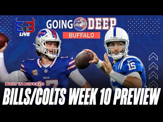 Bills-Colts Week 10 Preview | Roster In Review Following NFL Trade Deadline│Going Deep Buffalo