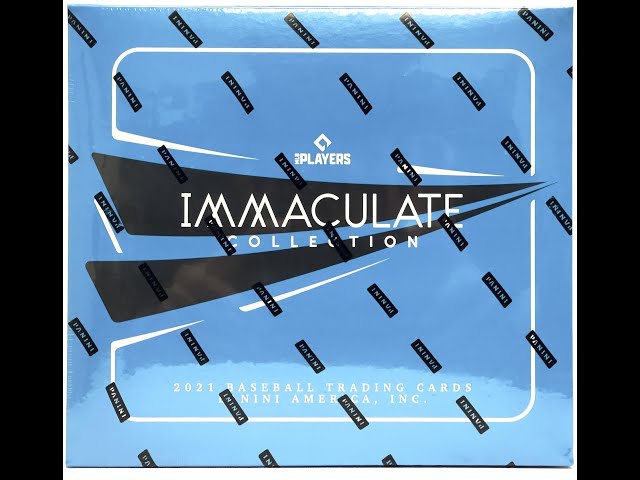 3/11 EBAY BREAK 2021 PANINI IMMACULATE BASEBALL