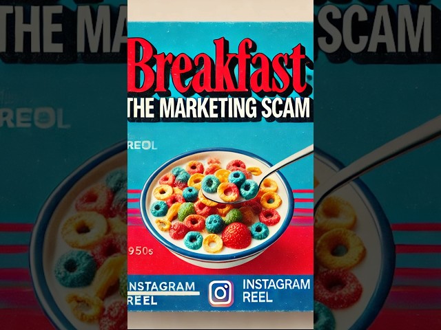 Breakfast: The Marketing Scam That Fooled Us All #HealthAwareness #nutritionfacts