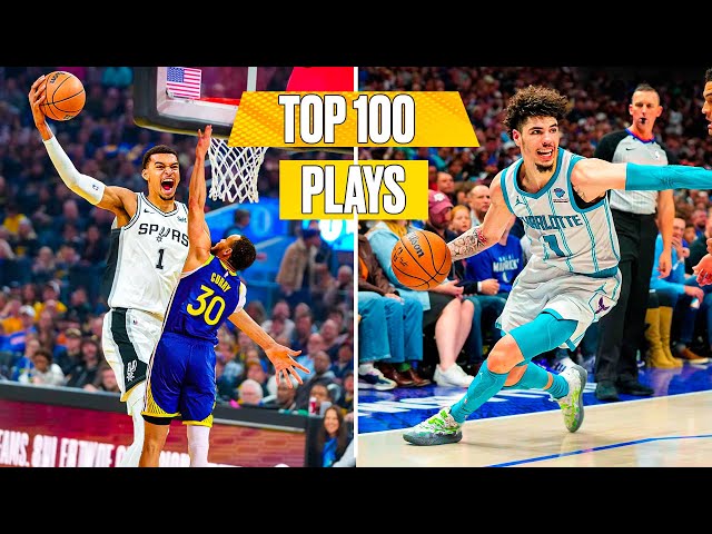 TOP 100 NBA PLAYS OF 2024 ! 🔥