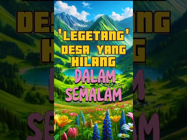 LEGETANG, Desa Yang Hilang Dalam Semalam #Legetang #AzabAllah #KisahNyata #VideoIslami #KiamatKecil