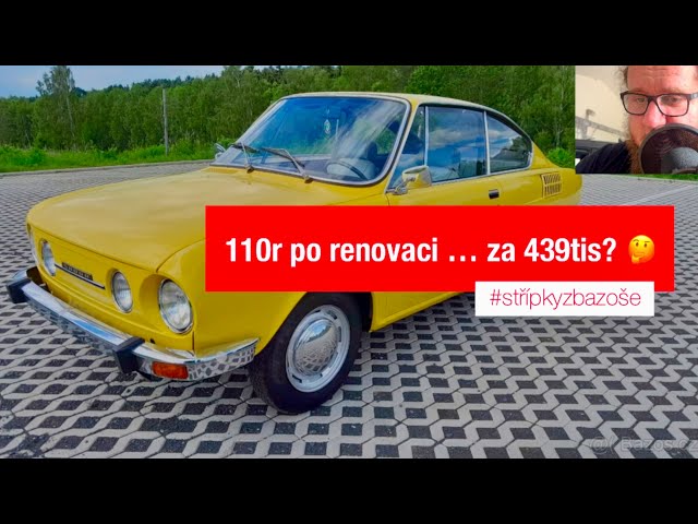 Škoda 110r po renovaci za 439tis? #střípkyzbazoše