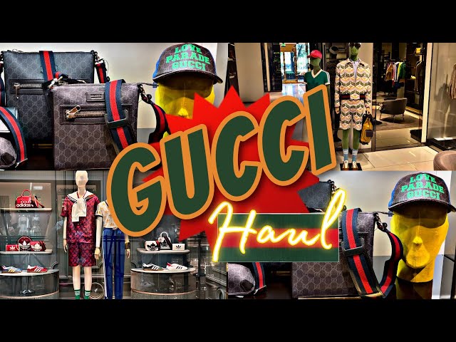 Designer Haul | Shopping at Gucci Dallas Northpark Mall | Shop With Me! (Mens Womens & Kids)