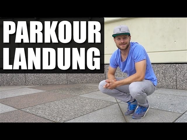 Parkour Tutorial - Anfänger / Basics - sicher Landen ( deutsch )