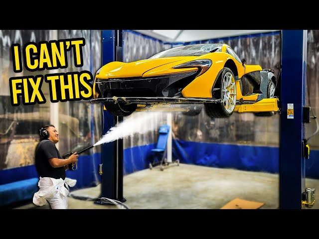 Rebuilding A Flooded $2,000,000 McLaren P1 | Part 3