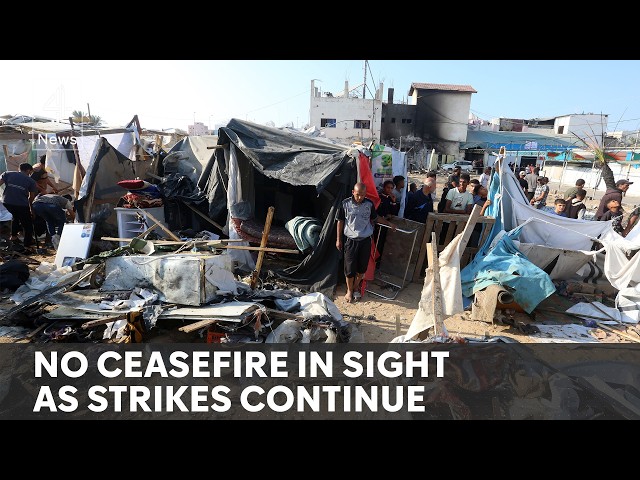 Gaza: Ceasefire efforts stall as Israeli attacks continue