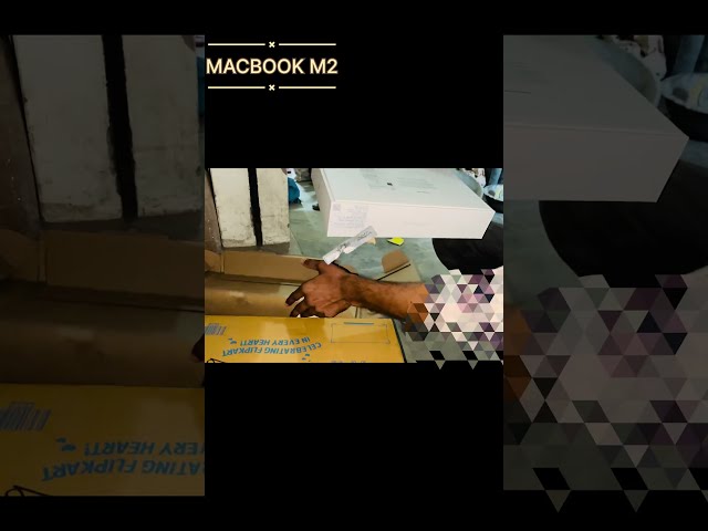 #unboxing #macbook#shorts in 60 sec 🔥🥵