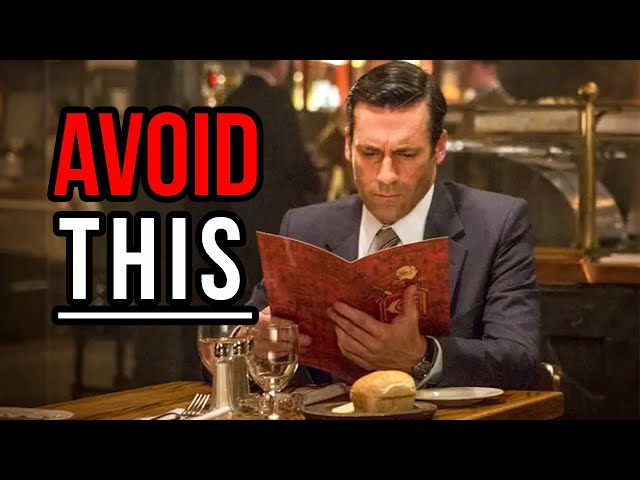 8 Restaurant Etiquette Mistakes a Gentleman NEVER Makes