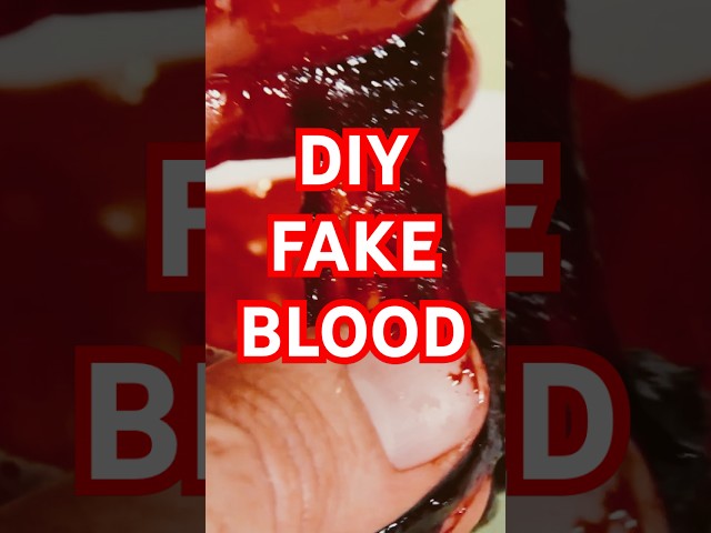 DIY Fake Blood Tutorial | CHEAP & EASY!