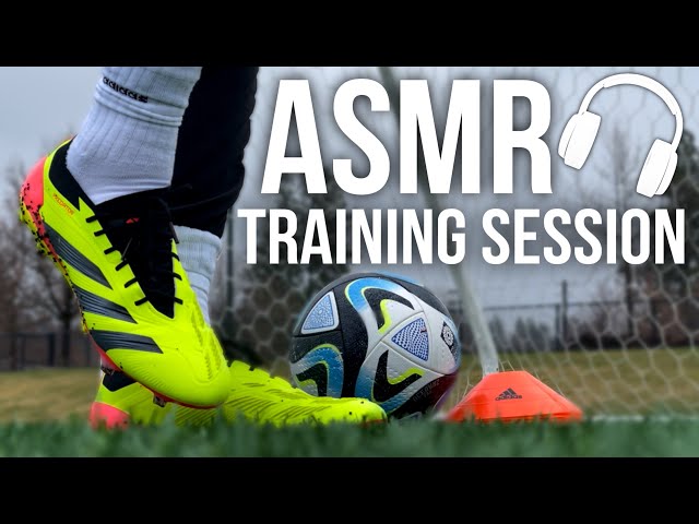 ASMR Individual Training Session in Adidas Predator Elite | Soccer / Football Training Session