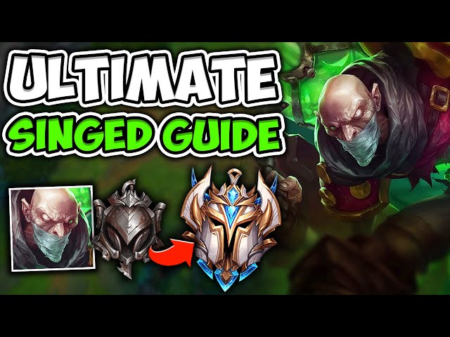 RANK 1 SINGED ULTIMATE GUIDE SEASON 11 | HOW TO BUILD, RUNES, AND PLAY - League of Legends