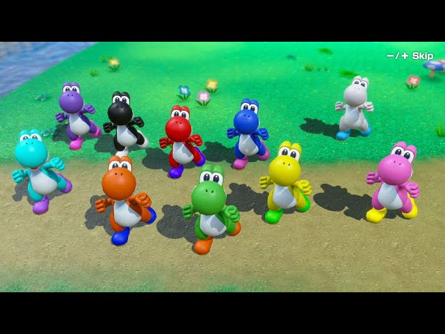 If All 10 Characters Were Yoshi In Mario Party Superstars