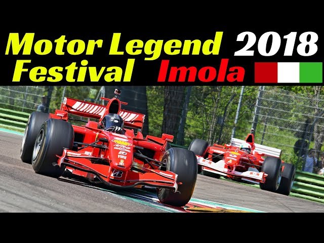 Motor Legend Festival 2018, Imola Circuit - Ferrari F1 Corse Clienti, V8, V10 & V12 Pure Sound!