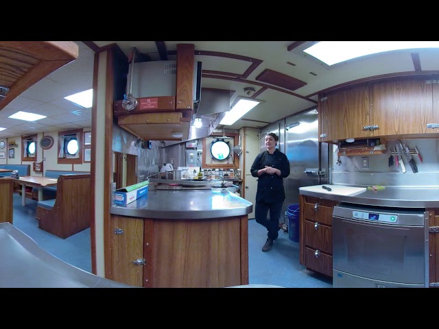 The Galley - On Board the R/V Tiglax